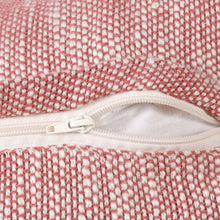 Juego de dos cojines de 100 % algodón con cremallera abstracta azul - 20