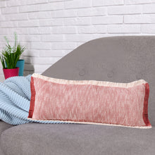 Juego de dos cojines de 100 % algodón con cremallera abstracta azul - 20