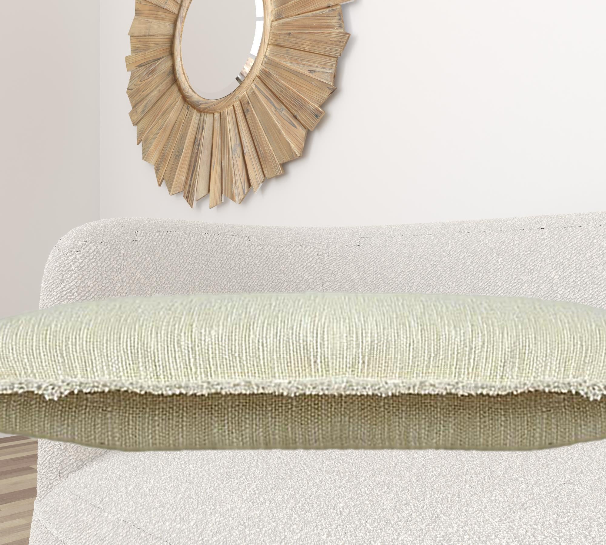 Blue Abstract Zippered 100% Cotton Throw Pillow Set Of Two - 20" x 20"