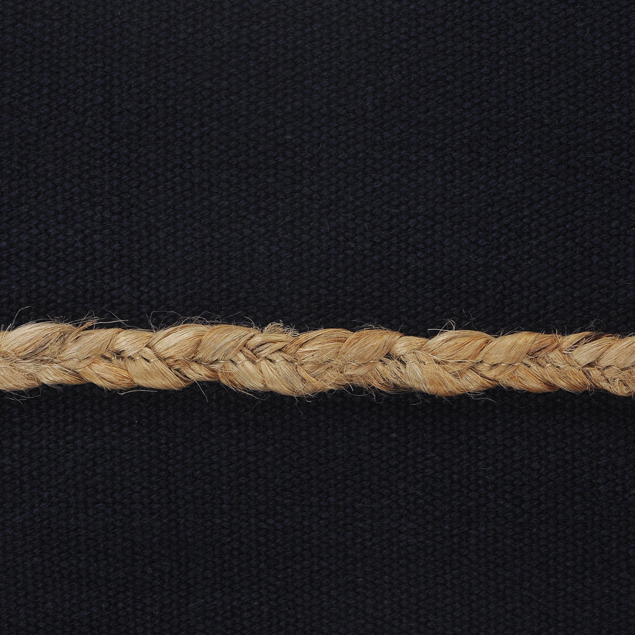 Set Of Two 14" X 36" Blue Solid Color Zippered 100% Cotton Throw Pillow