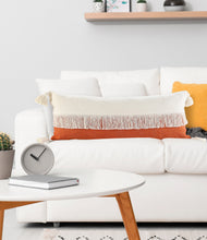 Juego de dos cojines de algodón 100% con cremallera azul de 20