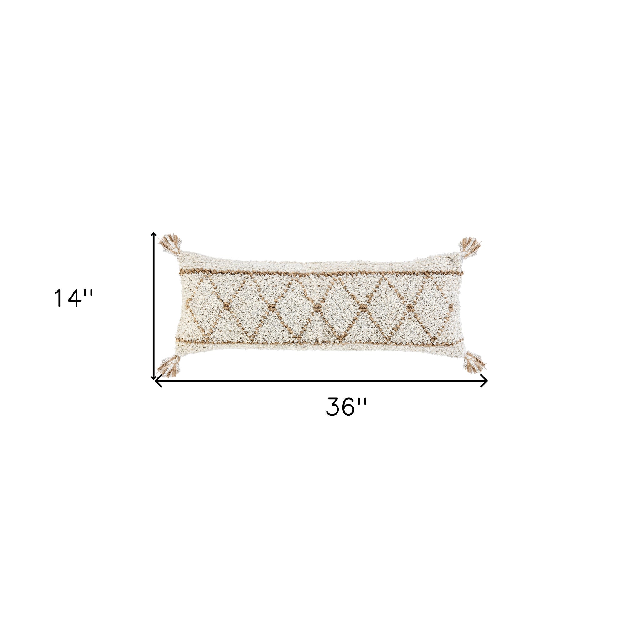 White Geometric Zippered 100% Cotton Throw Pillow Set Of Two 20" X 20"