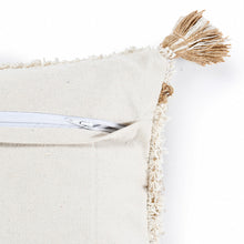 White Geometric Zippered 100% Cotton Throw Pillow Set Of Two 20