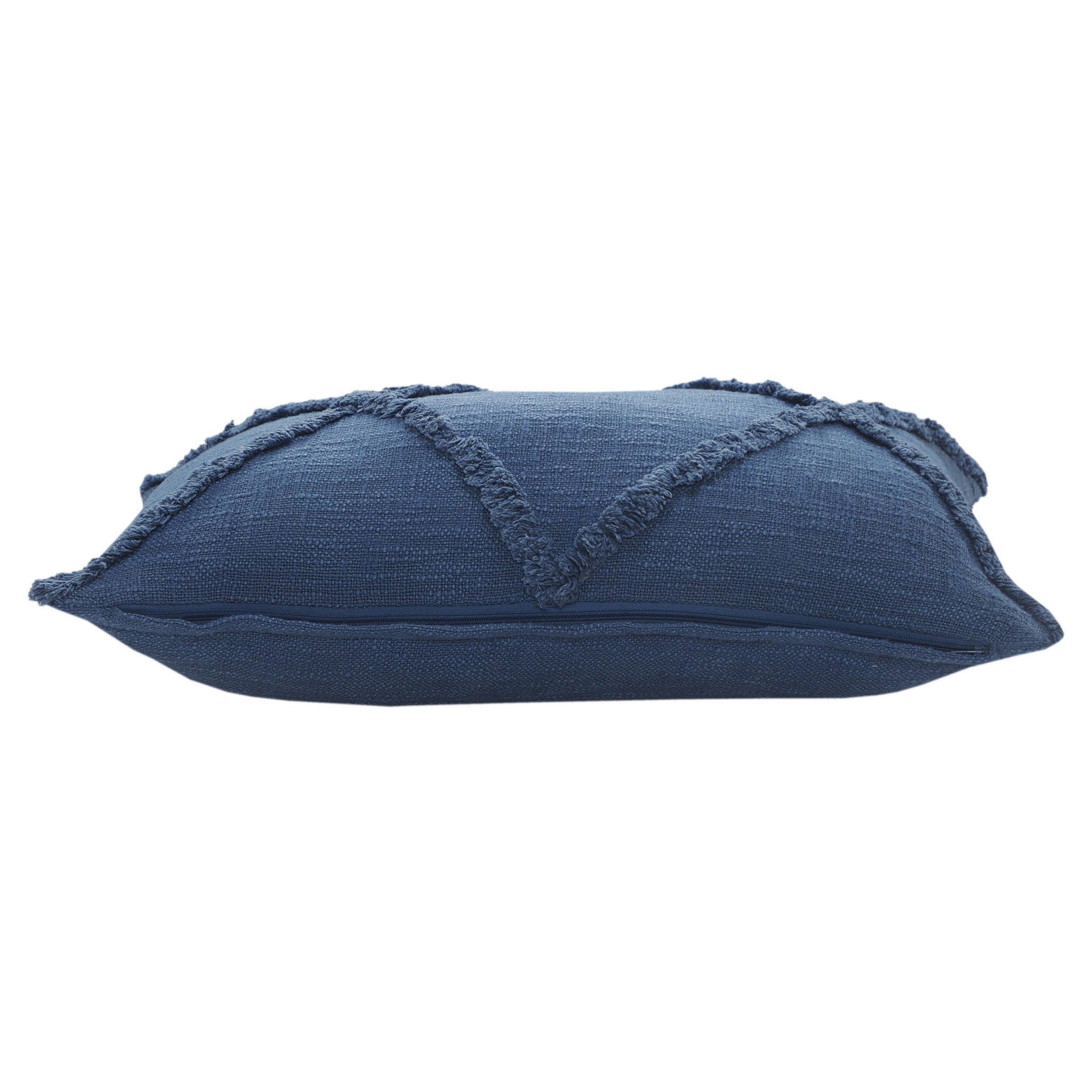 Gray Geometric Zippered 100% Cotton Throw Pillow Set Of Two 20" X 20"