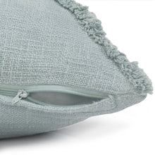 Gray Geometric Zippered 100% Cotton Throw Pillow Set Of Two 20