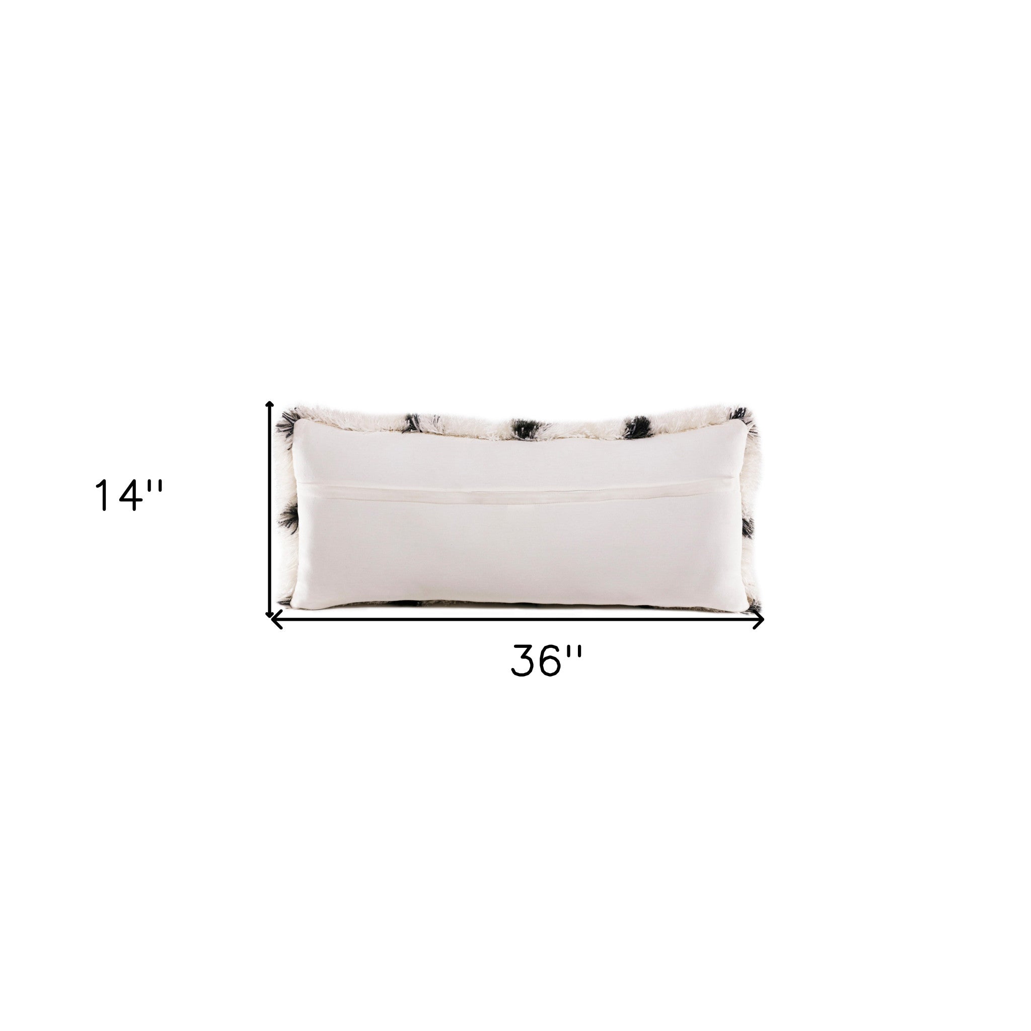 Set Of Two 20" X 20" White Geometric Zippered Polyester Throw Pillow