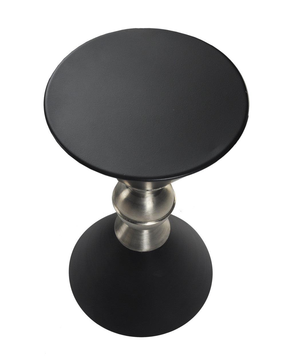 20" Black Iron Free Form End Table