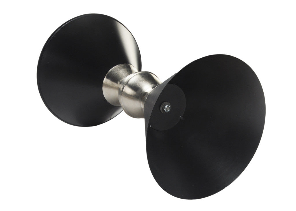 20" Black Iron Free Form End Table