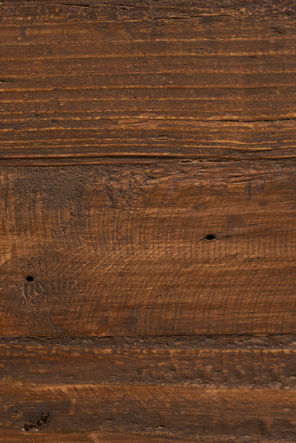 30" Brown And Black Backless Bar Height Chair With Footrest