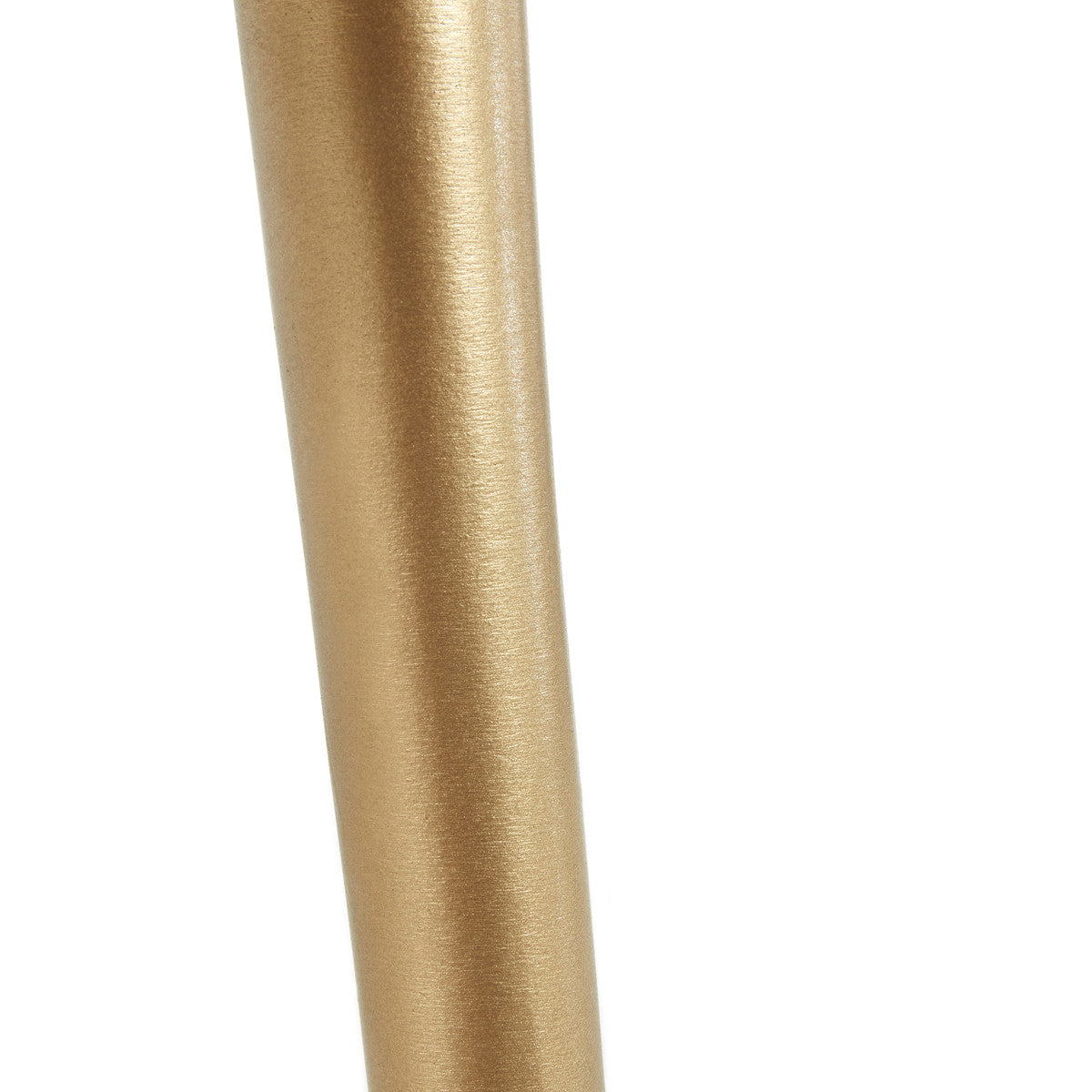 Does Not Apply 24" Gold Aluminum Round End Table With Does Not Apply And Does Not Apply