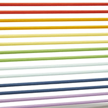 Rainbow Swivel Adjustable Task Chair Bungee Back Steel Frame