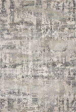 8' x 13' Shade of Gray Abstract Area Rug