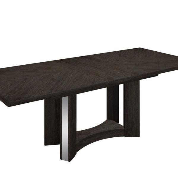 98" X 43" X 30" Gray Dining Table