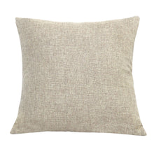 Beige Tweed Square Accent Pillow