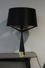 Black Carbon Steel Desk Table Lamp