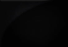 Black Clear Hollow Core Tempered Glass Console TV Stand