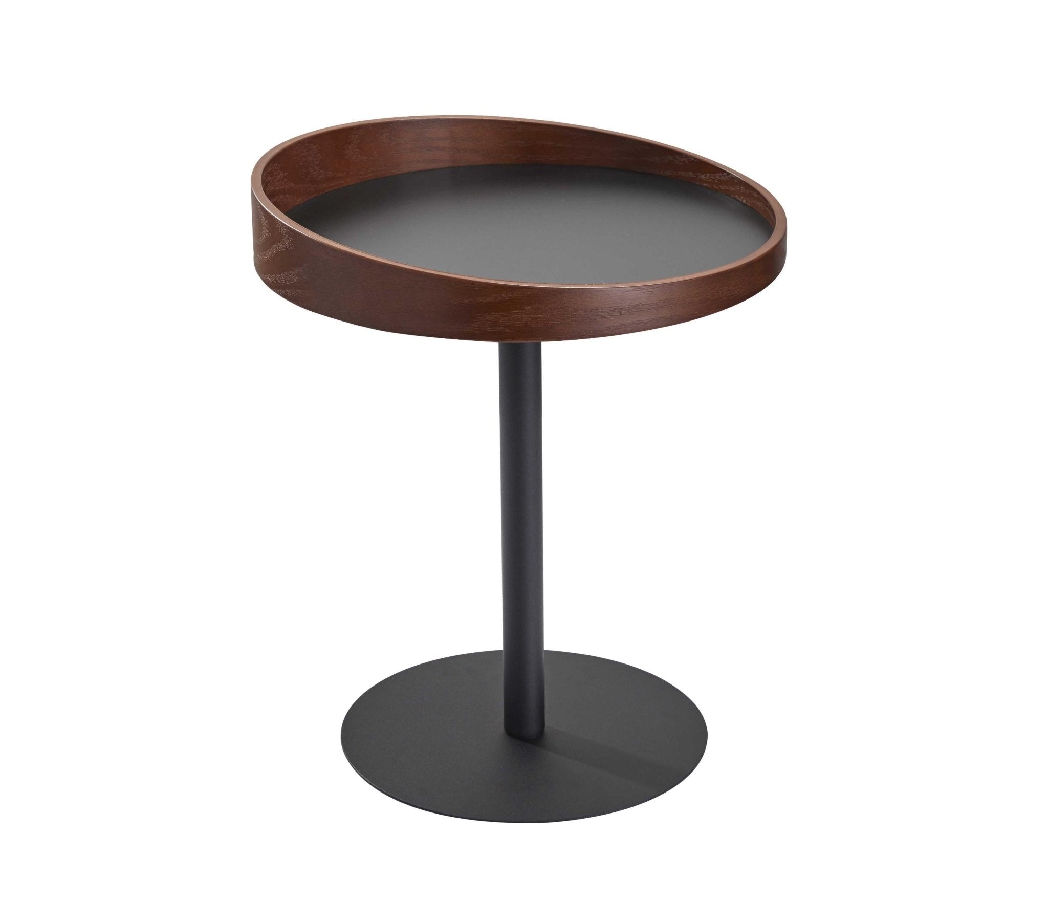 Black Modern End Table