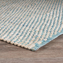 Blue & Beige Toned Modern Floor Mat Decorative Area Rug, 5 x 8 Feet