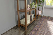 Brown 3 Shelves Storage Bookcase