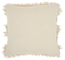 Charcoal Diamond Patterned Throw Pillow