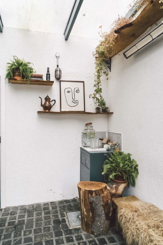 Contemporary Black & White Tribal Wall Art, 17 x 22 Inch