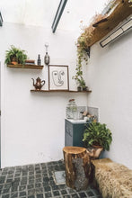 Contemporary Black & White Tribal Wall Art, 17 x 22 Inch