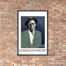 Lightnin HopkinsFramed poster