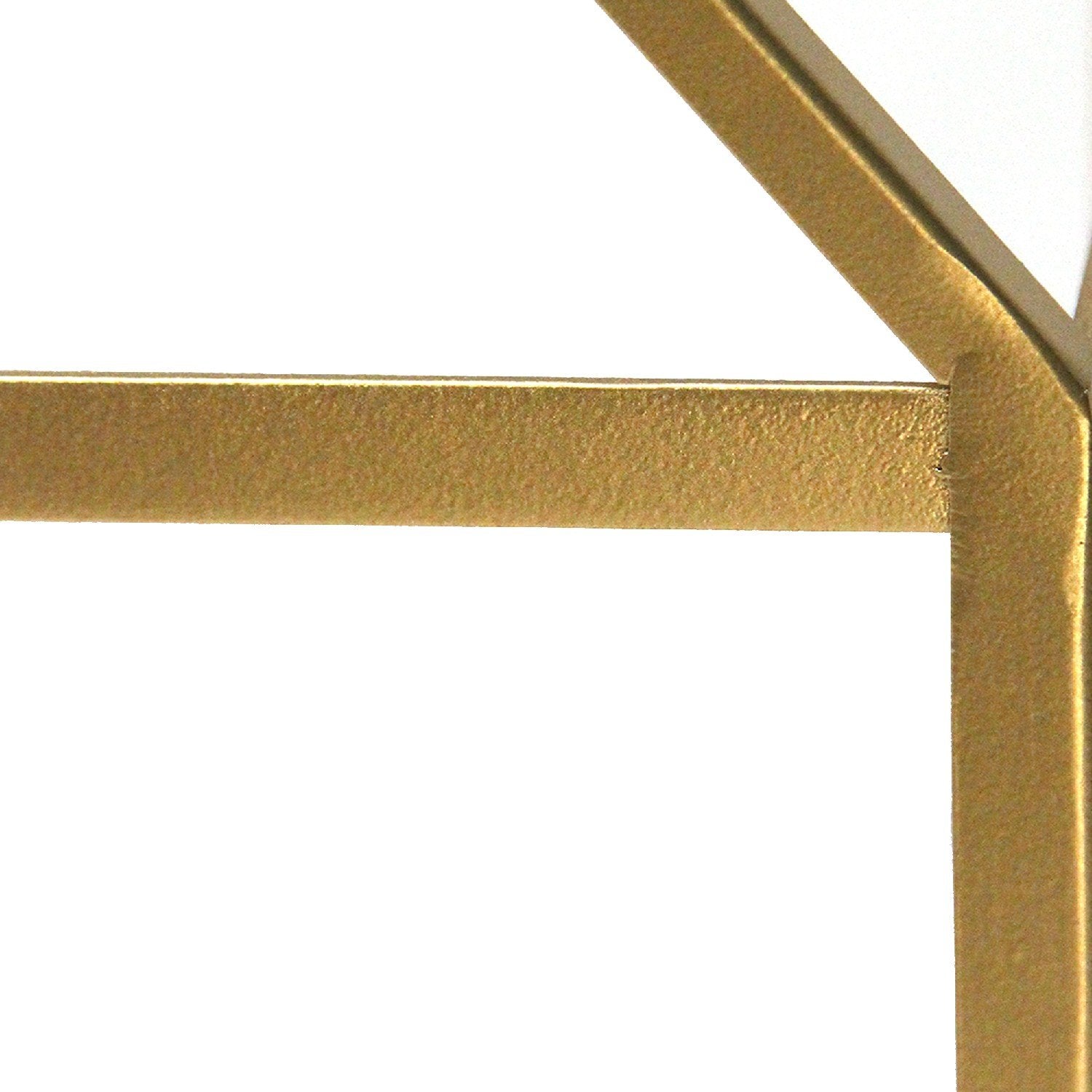 Golden Open Metal Lantern