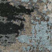 Gray Abstract Smudge Modern Floor Mat Decorative Area Rug, 5 x 7 Feet