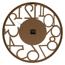 Hand Crafted Natural Wood Modern Home Office Decorative Wall Clock