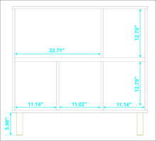 Iko White Open Cubbie Shelving Unit
