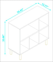 Iko White Open Cubbie Shelving Unit