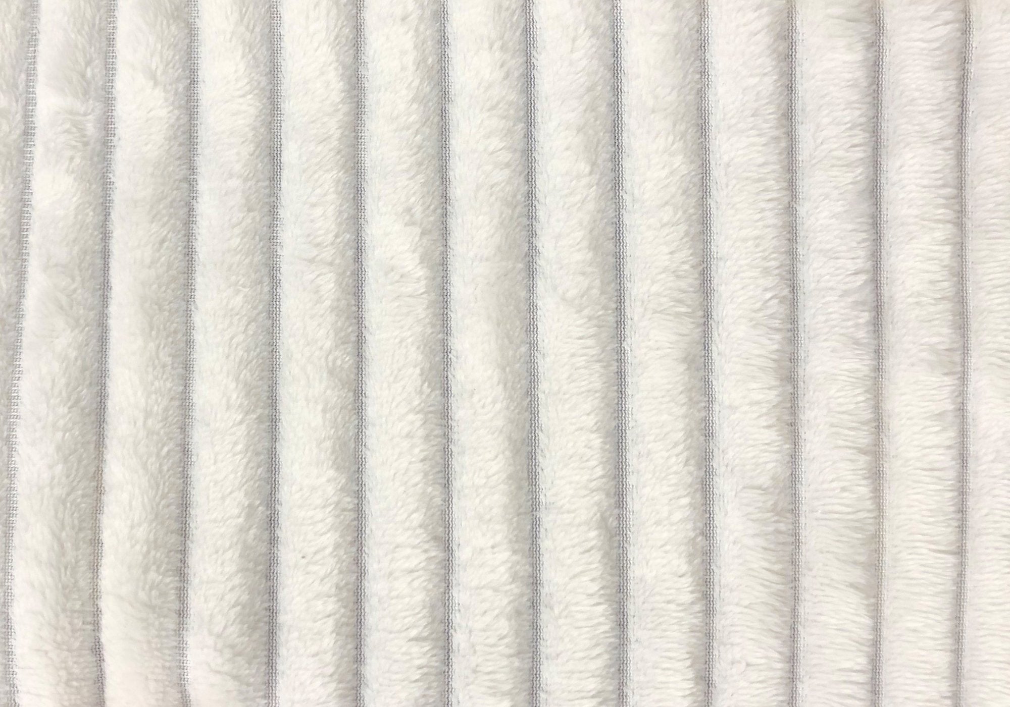 Ivory Ultra Soft Ribbed Style Soft Throw Blanket, 50 x 60 Inch