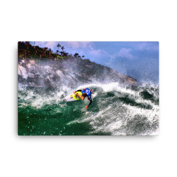 Surfer Kai Otten on Canvas