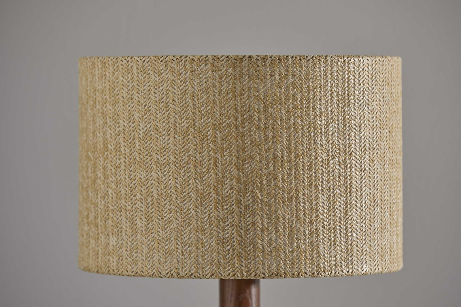 Natural Chunky Tripod Walnut Wood Light Table Lamp