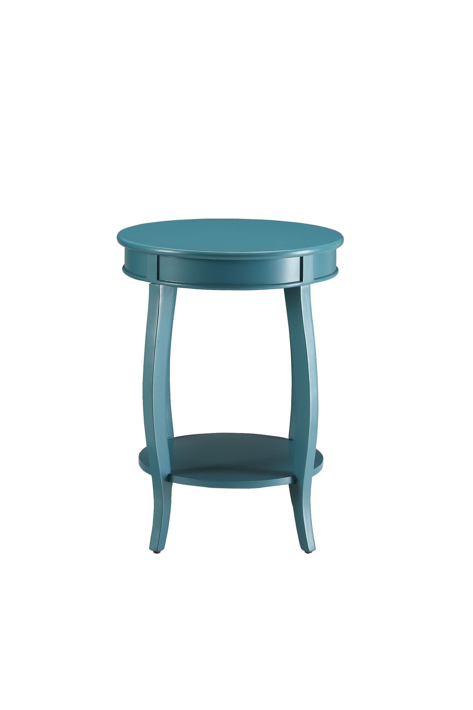 Pop of Color Teal Side or End Table