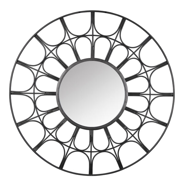 Round Metal Arch Design Decorative Wall Mirror