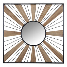Sunray Themed Decorative Wall Mirror