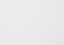 White Leather Look Fabric Ottoman